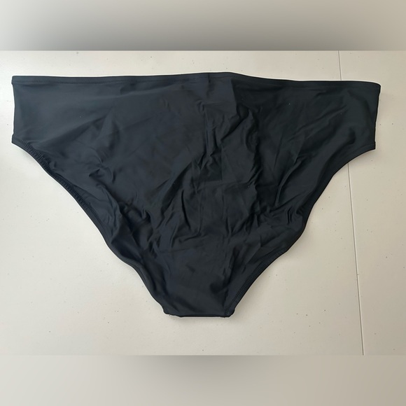J.Crew Full Coverage Bikini Briefs Swim Bottoms in Black Size 3X - Picture 7 of 7